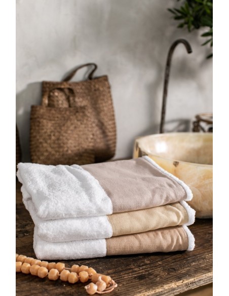 Serviette en coton Bauhaus