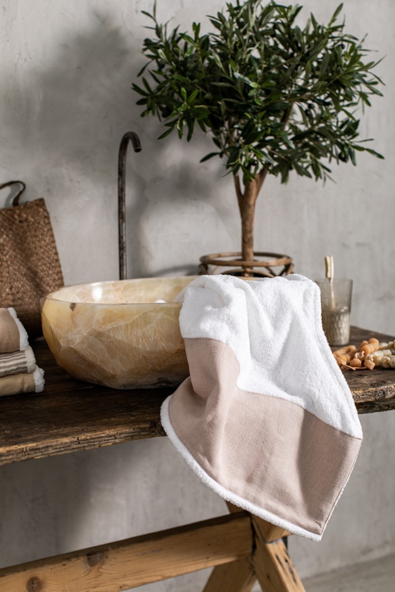 Serviette en coton Bauhaus