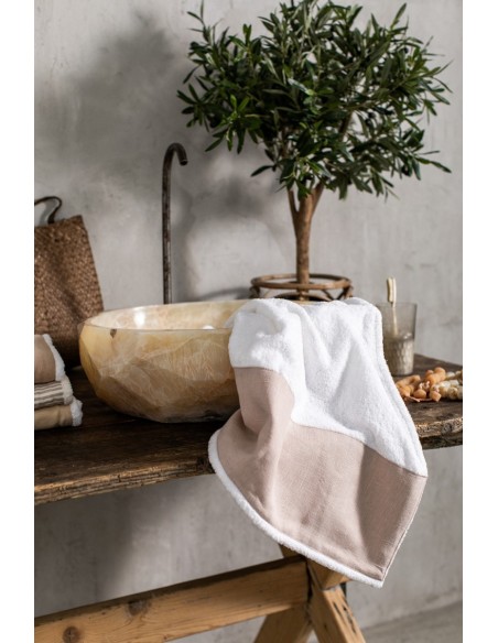 Serviette en coton Bauhaus