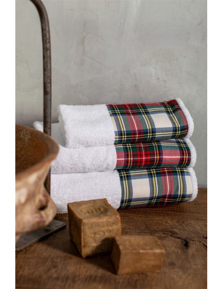 Serviette en coton Bauhaus