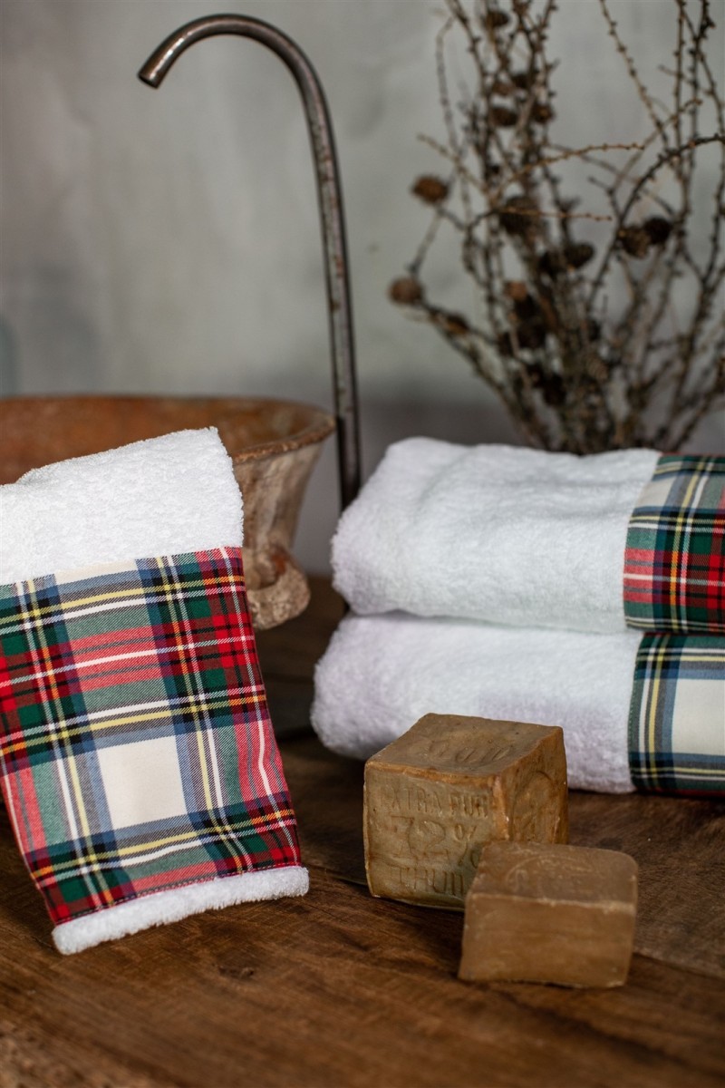 Serviette en coton Bauhaus