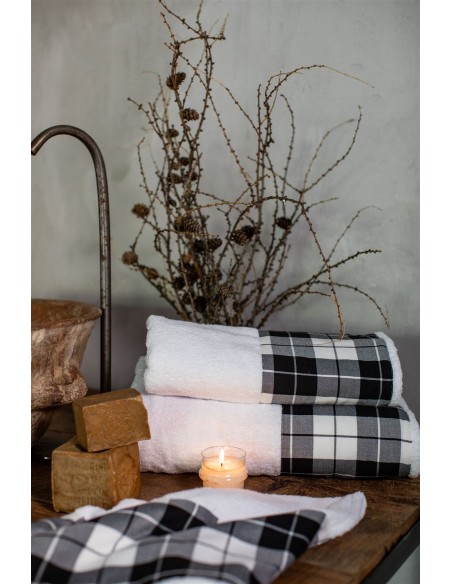 Serviette en coton Bauhaus