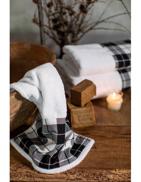 Serviette en coton Bauhaus