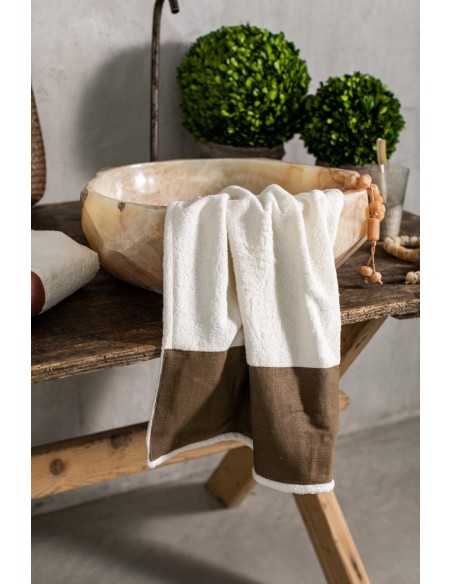 Serviette en coton Bauhaus