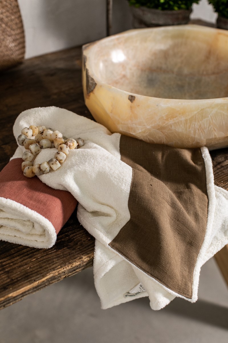 Serviette en coton Bauhaus