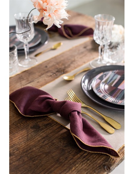 Set de table en lin enduit Filo