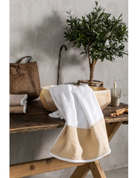 Serviette en coton Bauhaus