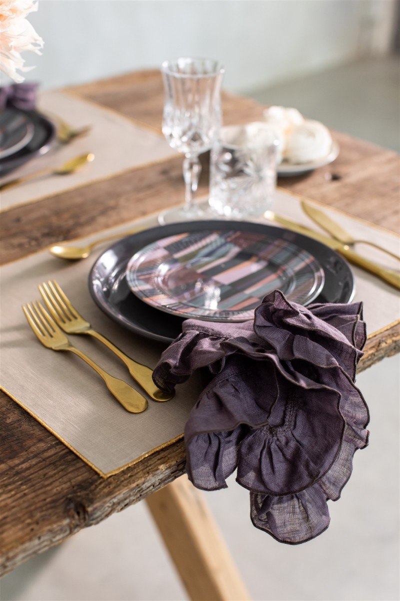 Set de table en lin enduit Filo