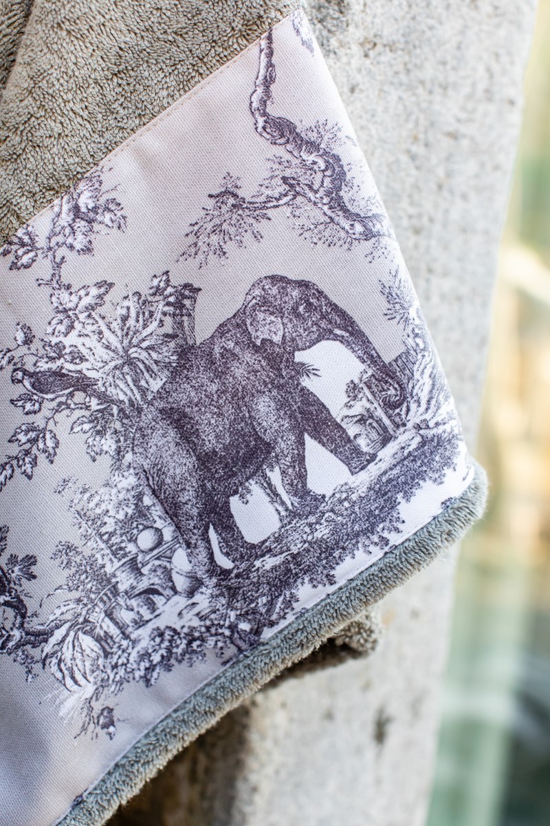 Serviette en coton Bauhaus