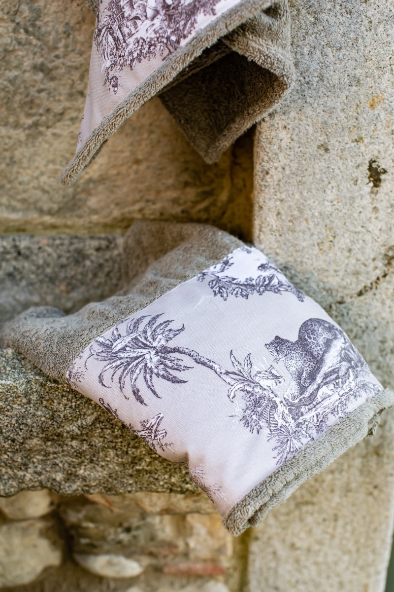 Serviette en coton Bauhaus