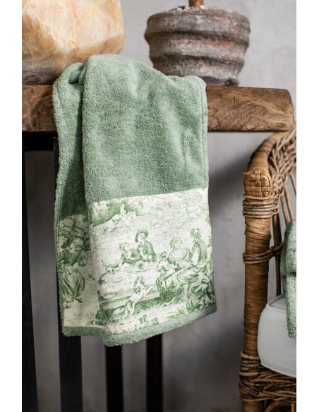 Serviette en coton Bauhaus