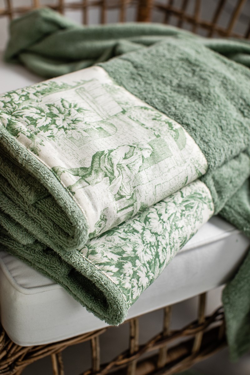 Serviette en coton Bauhaus