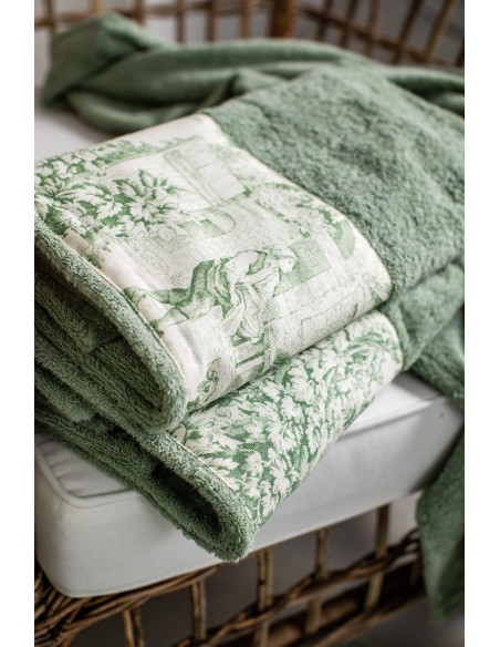 Serviette en coton Bauhaus