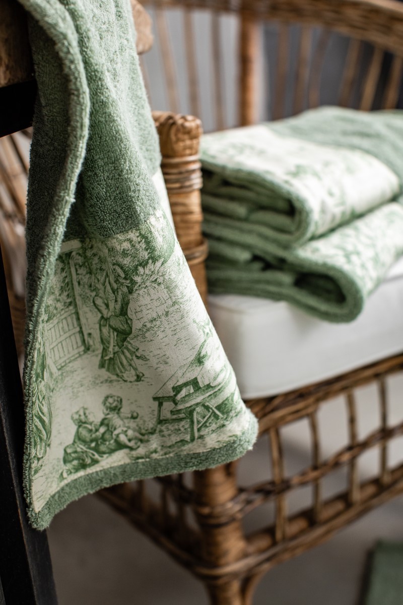 Serviette en coton Bauhaus