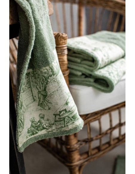 Serviette en coton Bauhaus