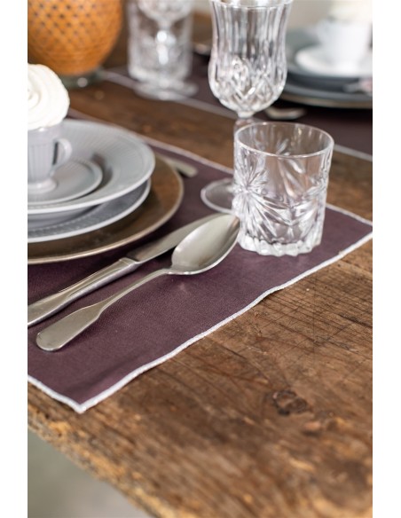 Set de table en lin enduit Filo