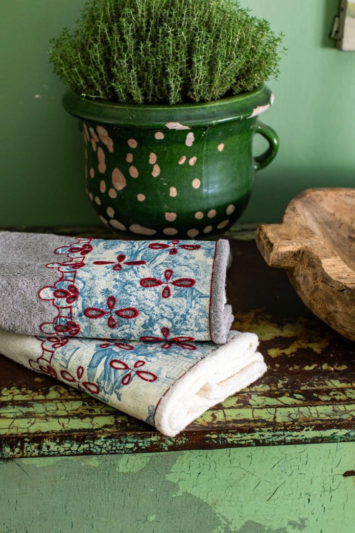 Serviette en coton Amalfi  2
