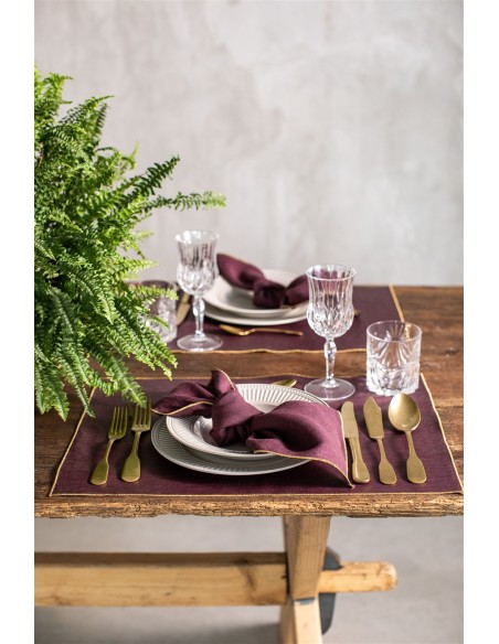 Set de table en lin enduit Filo