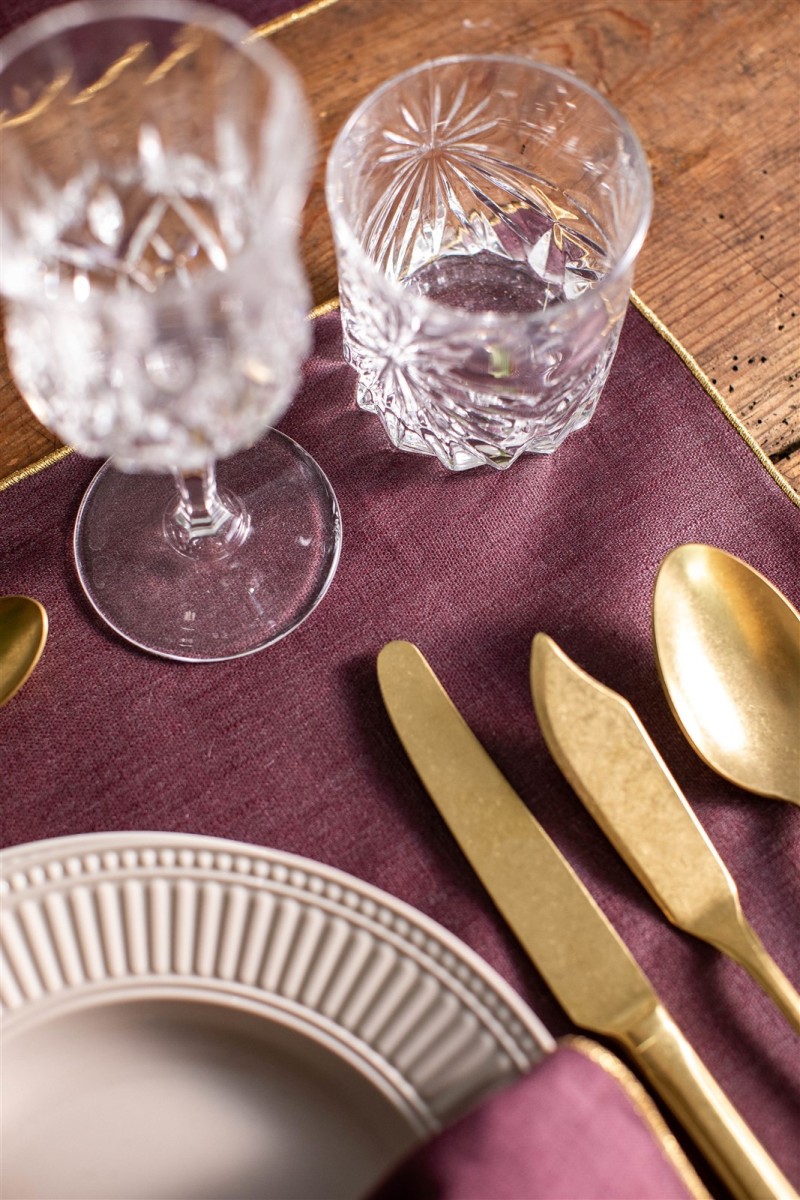 Set de table en lin enduit Filo