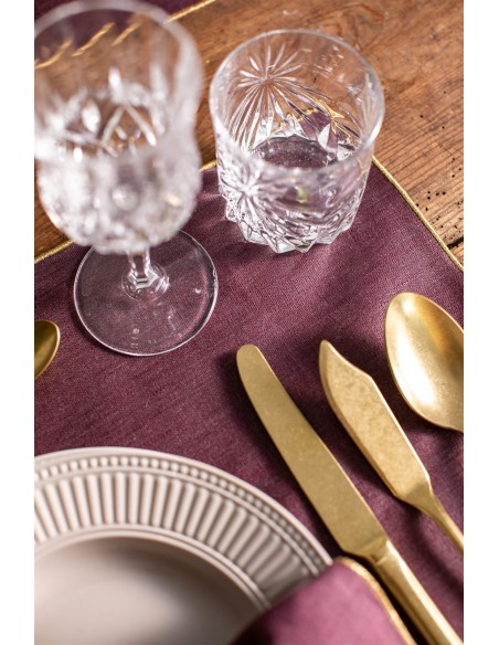 Set de table en lin enduit Filo