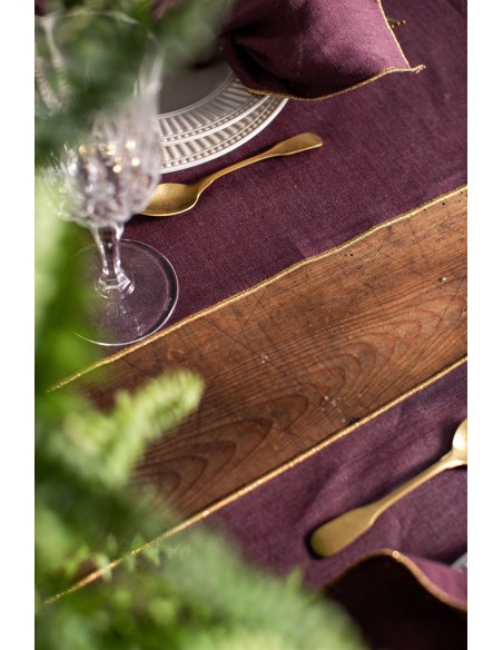 Linen Placemat Stain Resistant Filo