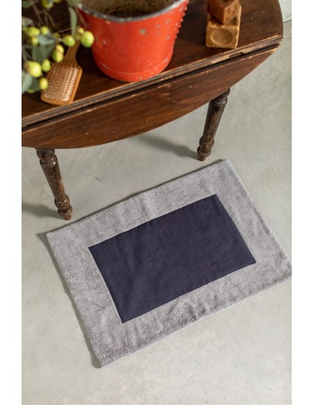 Tapis de salle de bains en coton Bauhaus