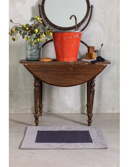 Tapis de salle de bains en coton Bauhaus