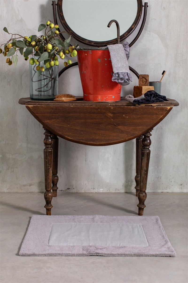 Tappeto Bagno Bauhaus in Cotone