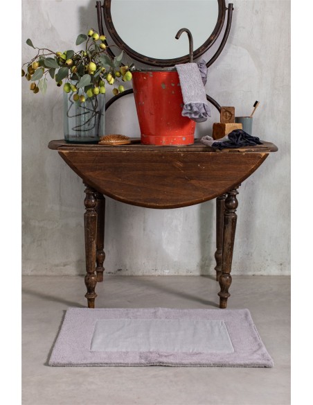 Tappeto Bagno Bauhaus in Cotone