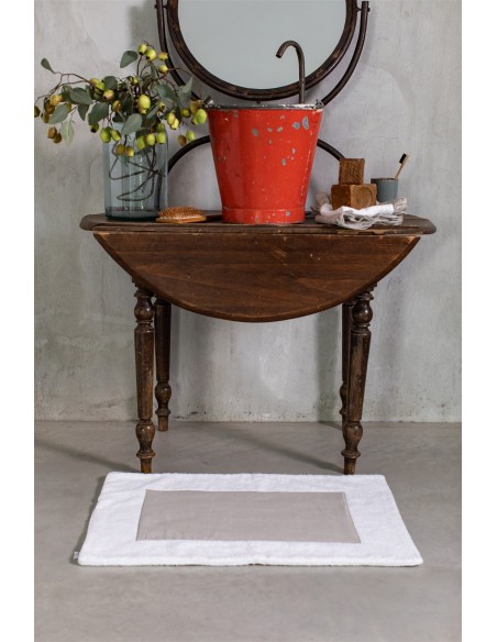 Tapis de salle de bains en coton Bauhaus