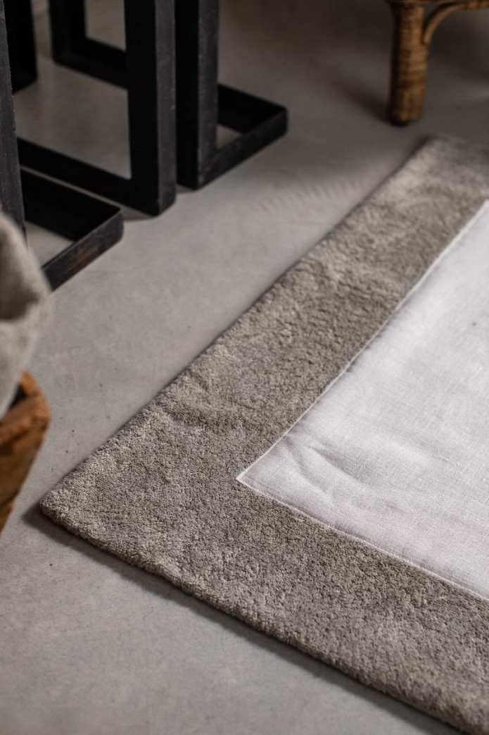 Tapis de salle de bains en coton Bauhaus 2