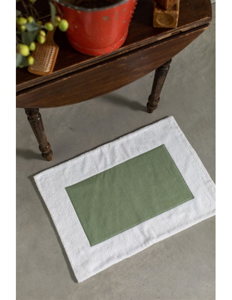 Tappeto Bagno Bauhaus in Cotone