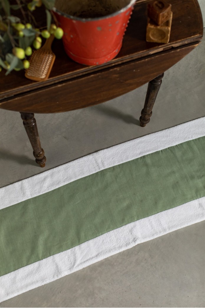 Tapis de salle de bains en coton Bauhaus 2