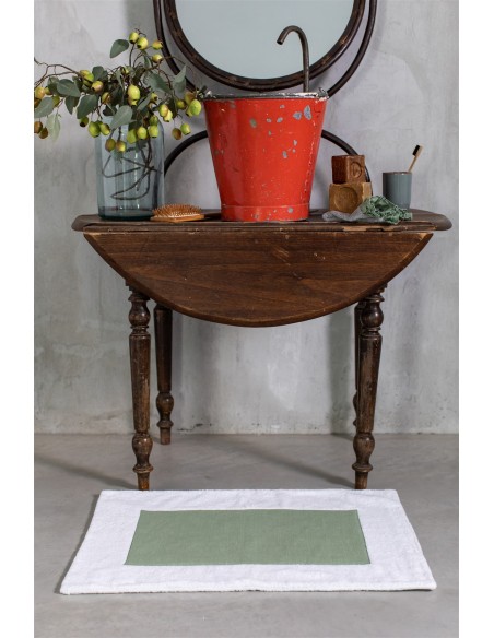 Tappeto Bagno Bauhaus in Cotone