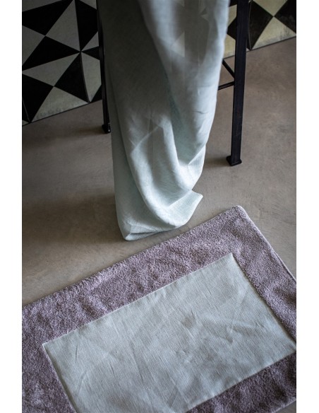 Tappeto Bagno Bauhaus in Cotone