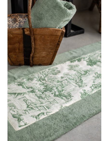 Tappeto Bagno Bauhaus in Cotone