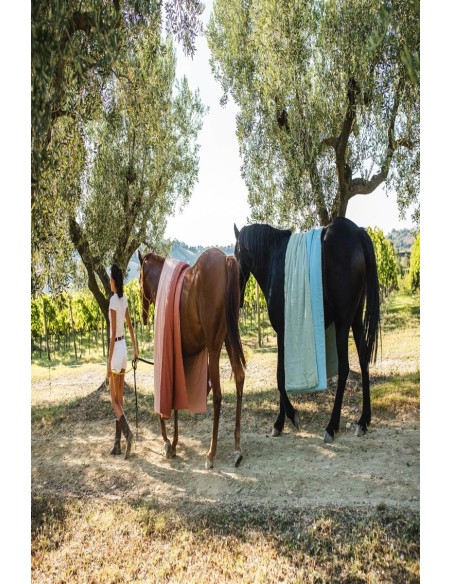 Pure Reversible Bedspread in Linen