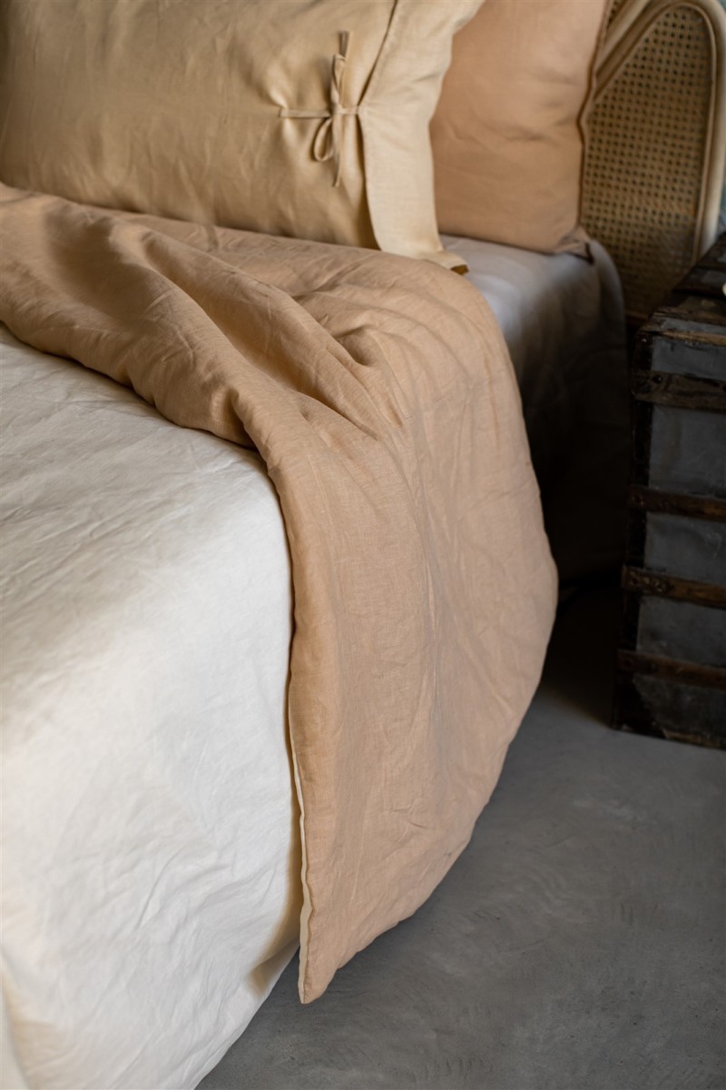 Copriletto Pure in Lino