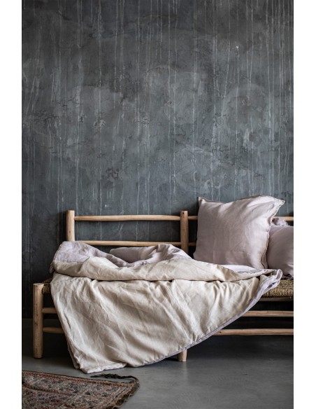 Pure Reversible Bedspread in Linen