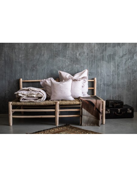 Pure Reversible Bedspread in Linen