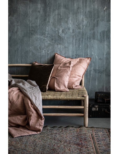 Pure Reversible Bedspread in Linen