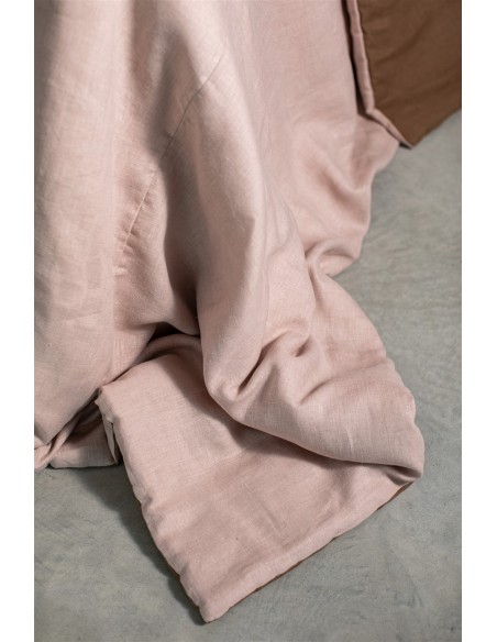 Pure Reversible Bedspread in Linen