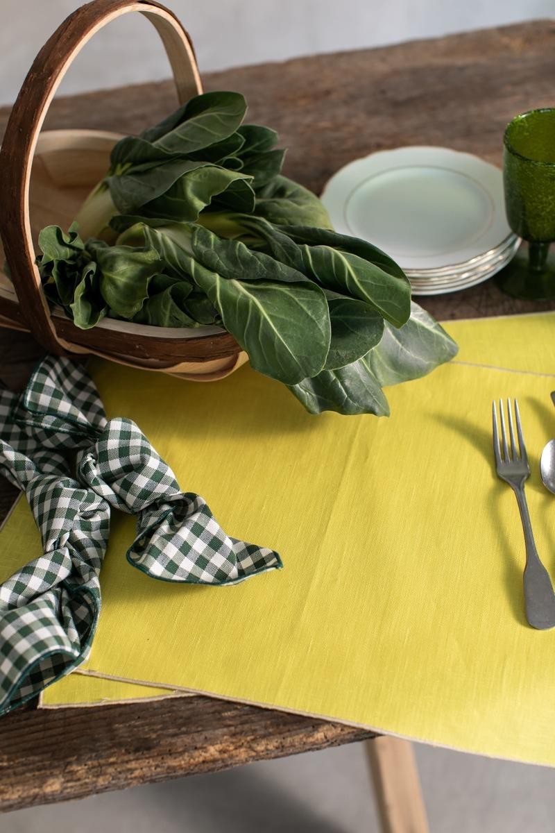 Set de table en lin enduit Filo