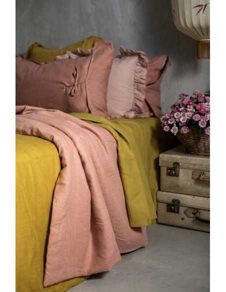 Copriletto Pure in Lino