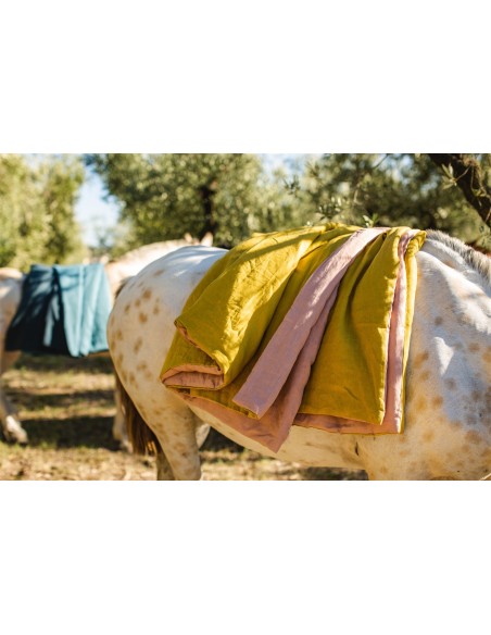 Copriletto Pure in Lino