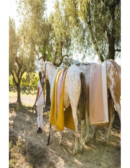 Pure Reversible Bedspread in Linen