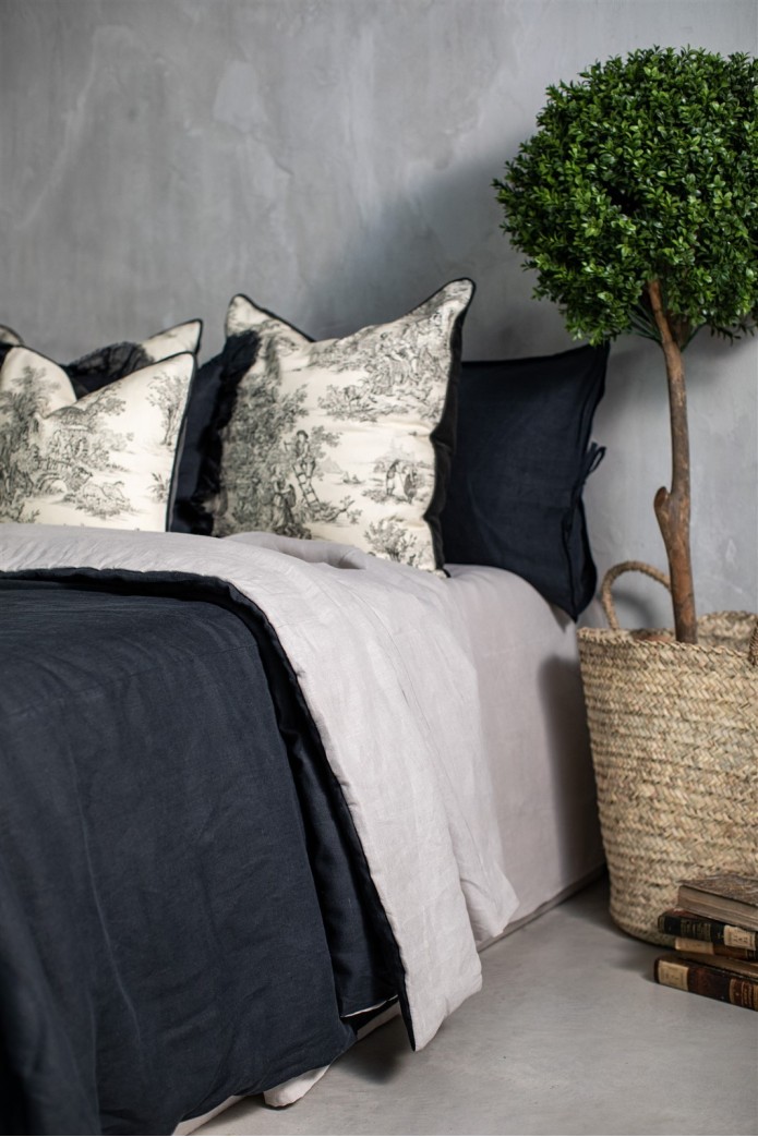 Copriletto Pure in Lino