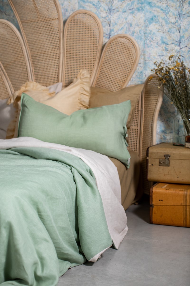 Copriletto Pure in Lino