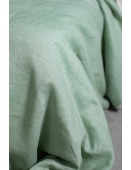 Pure Reversible Bedspread in Linen