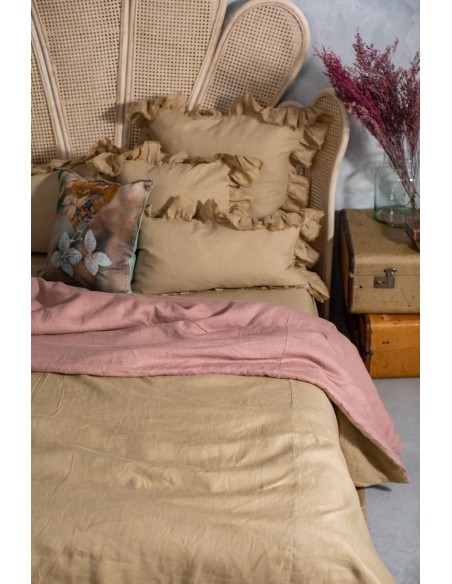 Copriletto Pure in Lino